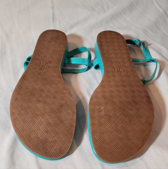 Cole Haan Women's T Strap Aqua Sandals 9.5B - Picture 5 of 5